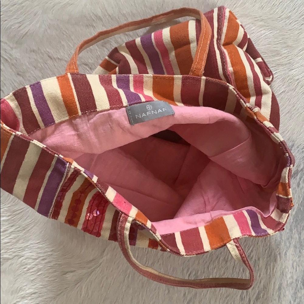 NAF NAF Sequin Tote Bag - Picture 4 of 4